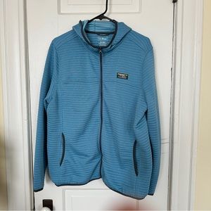LL Bean Airlight Knit Full-Zip Hoodie